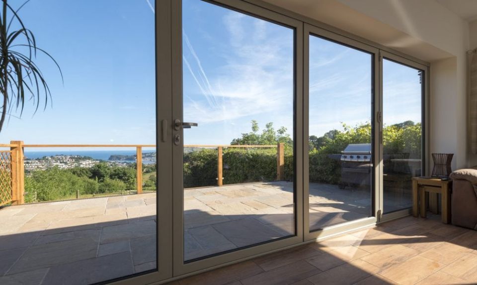 patio doors with planitherm glazing