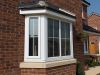 windows on the front of a house