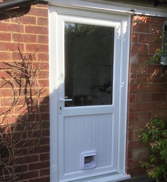 UPVC front door