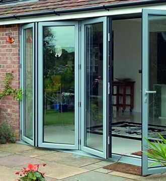 stylish modern aluminium door